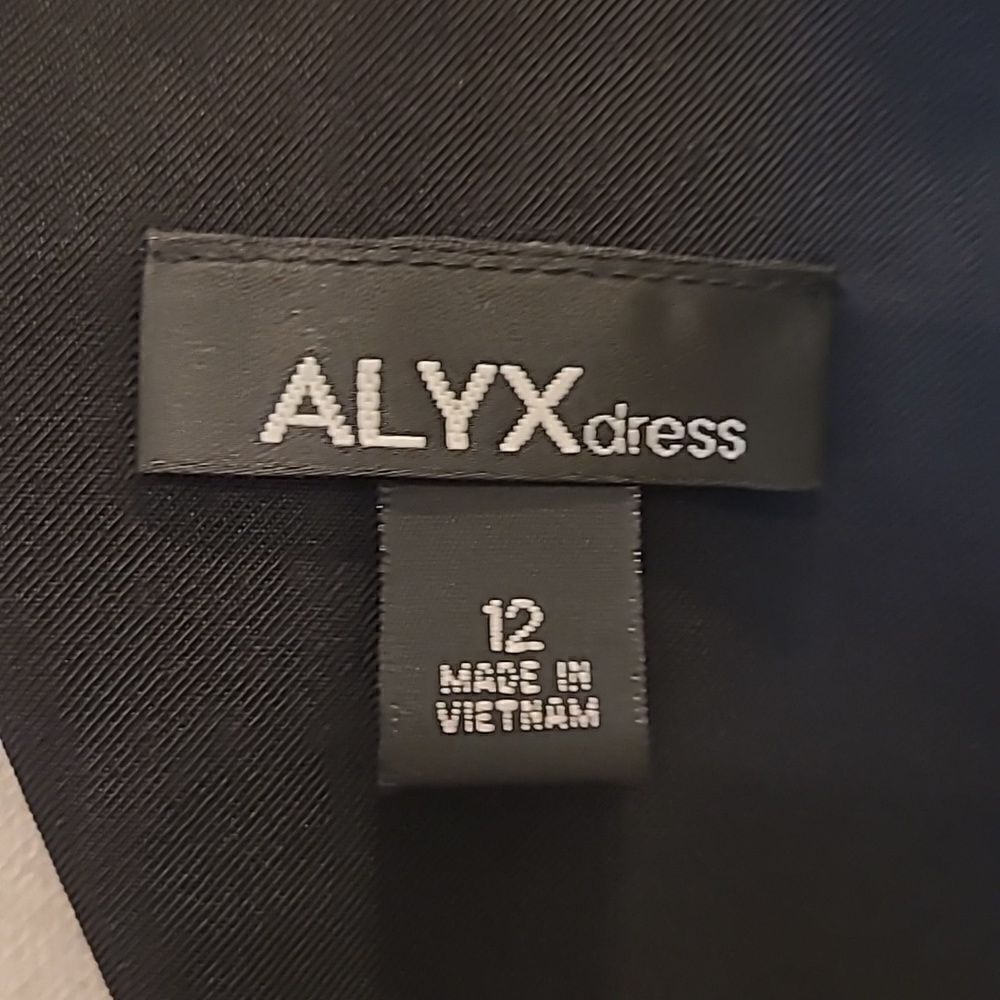 ALYX Stretch Little Black Dress NWT - Picture 4 of 16